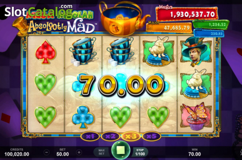 Скрин4. Absolootly Mad: Mega Moolah слот