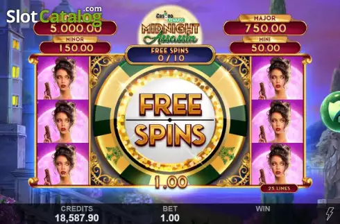 Скрин2. Casino Rewards Midnight Assassin слот