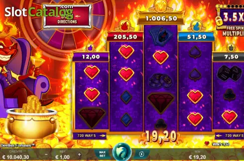 Скрин7. Devilish Fortunes слот