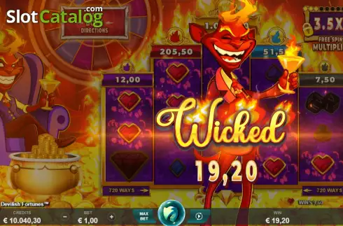 Скрин8. Devilish Fortunes слот