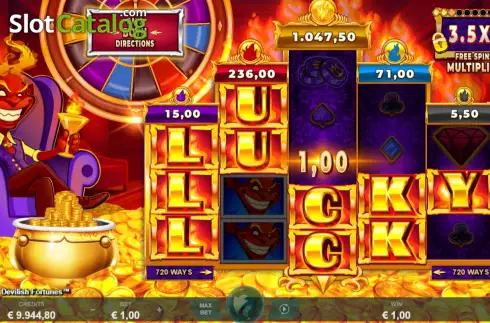 Скрин9. Devilish Fortunes слот
