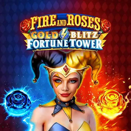 Fire and Roses Gold Blitz Fortune Tower логотип