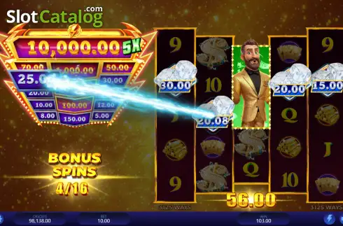Скрин3. Mister Moolah Gold Blitz Fortune Tower слот