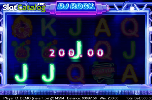Скрин3. DJ Rock слот