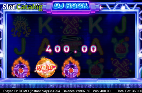 Скрин6. DJ Rock слот