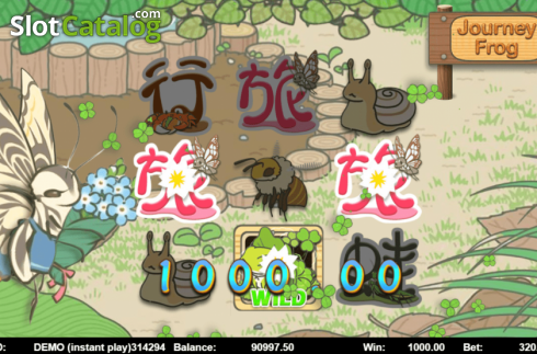 Скрин4. Journey Frog слот