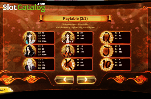 Скрин8. Eternal Love (Triple Profits Games) слот