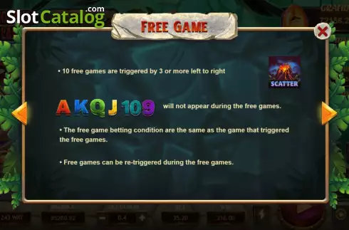 Скрин6. Dinosaur Island слот