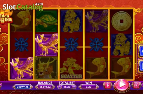 Скрин4. Golden Dragon (Triple Profits Games) слот