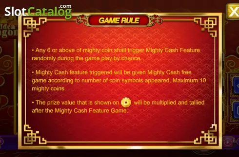 Скрин6. Golden Dragon (Triple Profits Games) слот