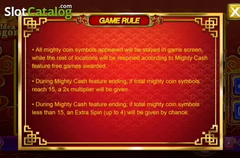 Скрин7. Golden Dragon (Triple Profits Games) слот