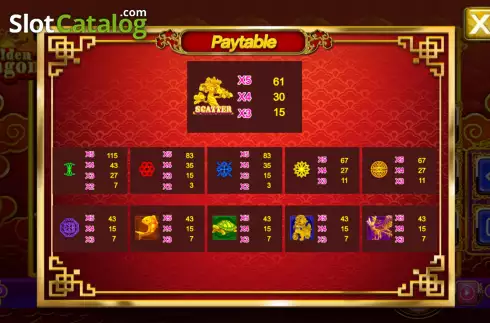 Скрин8. Golden Dragon (Triple Profits Games) слот