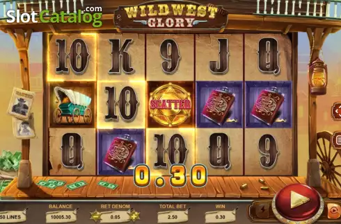 Скрин3. Wild West Glory слот