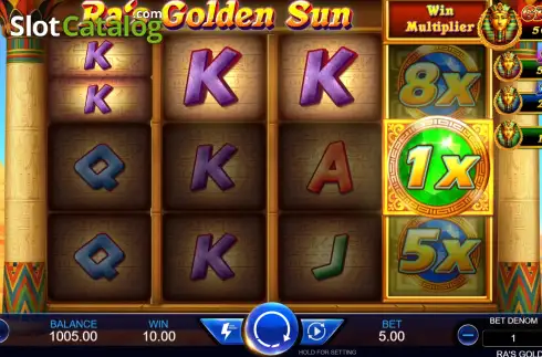 Скрин3. Ra's Golden Sun слот