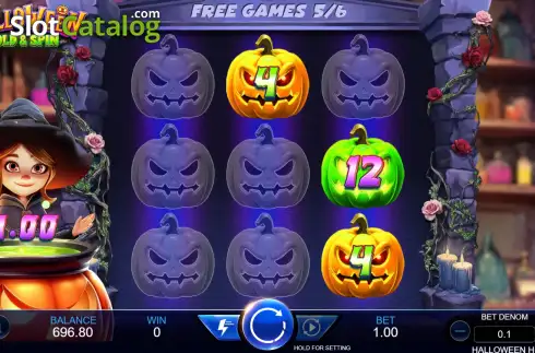 Скрин3. Halloween Hold & Spin слот
