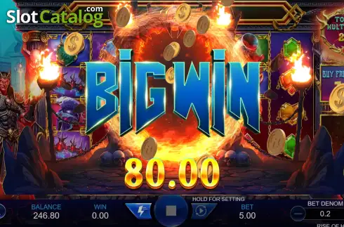 Скрин3. Rise of Hellfire слот