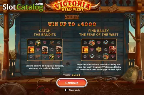 Скрин2. Victoria Wild West слот