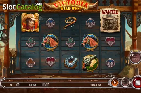 Скрин7. Victoria Wild West слот