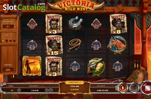 Скрин9. Victoria Wild West слот