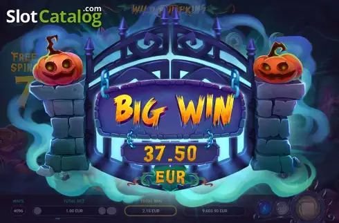Скрин9. Wild Pumpkins слот