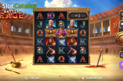 Скрин3. Battle Rage слот