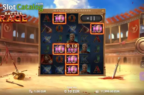 Скрин4. Battle Rage слот
