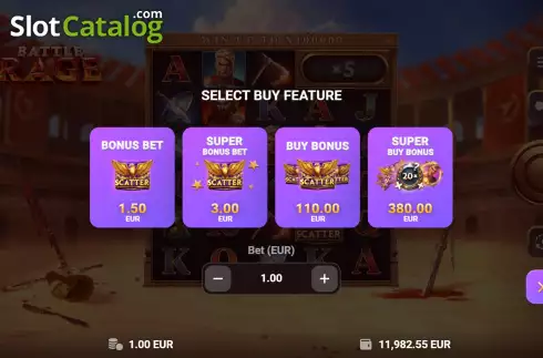 Скрин6. Battle Rage слот