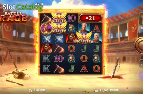 Скрин8. Battle Rage слот