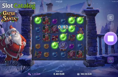 Скрин3. Gates of Santa слот