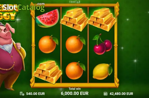 Скрин3. Greedy Piggy слот