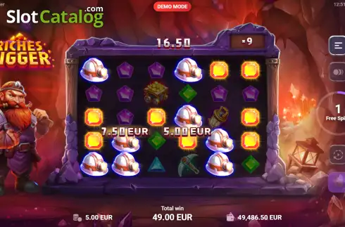 Скрин3. Riches Digger слот
