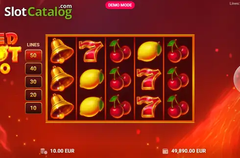 Скрин2. Red Hot 50 слот