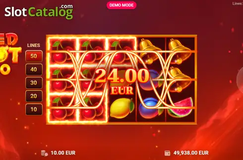 Скрин3. Red Hot 50 слот