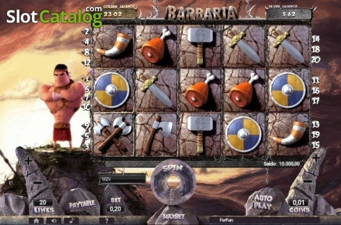 Скрин2. Barbaria слот