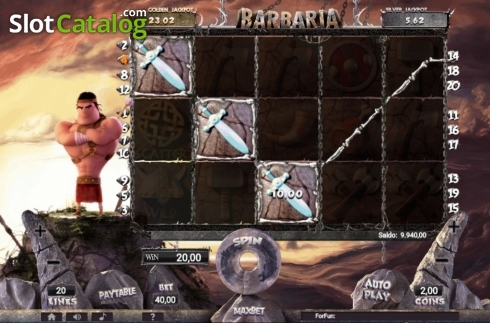 Скрин3. Barbaria слот