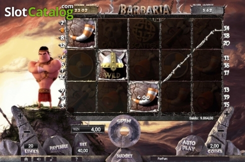 Скрин4. Barbaria слот