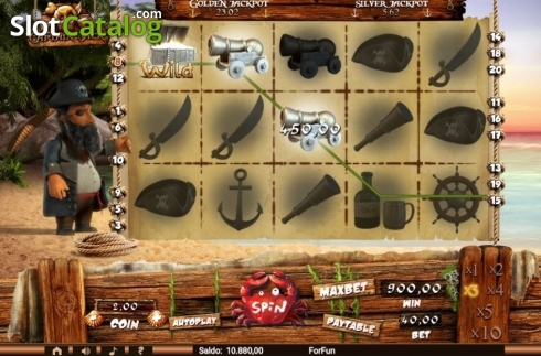 Скрин5. Captain jack (Tuko Productions) слот