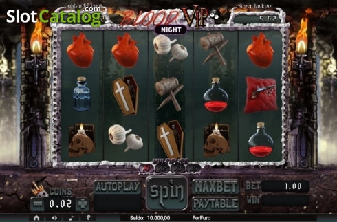 Скрин2. Blood Night Vip слот