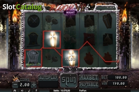 Скрин3. Blood Night Vip слот