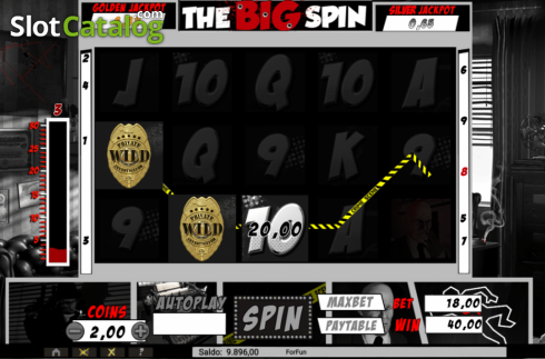 Скрин3. The Big Spin слот
