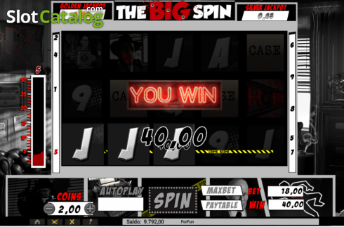 Скрин4. The Big Spin слот