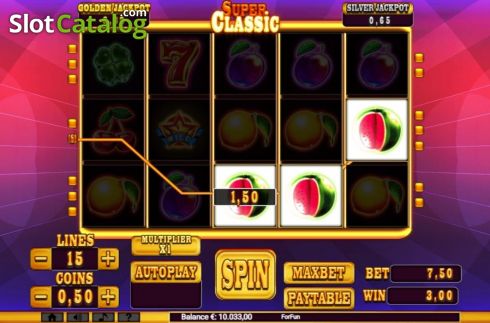Скрин5. Super Classic (Slot Machine Design) слот