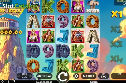 Скрин2. Gods of Reels слот
