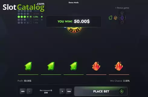 Скрин3. Crystal Poker слот