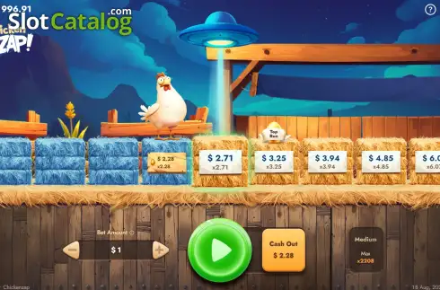 Скрин6. Chicken Zap слот