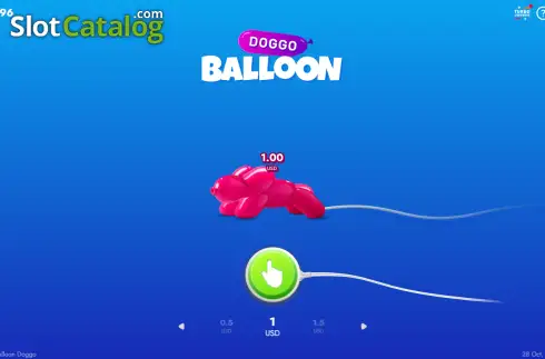 Скрин2. Balloon Doggo слот