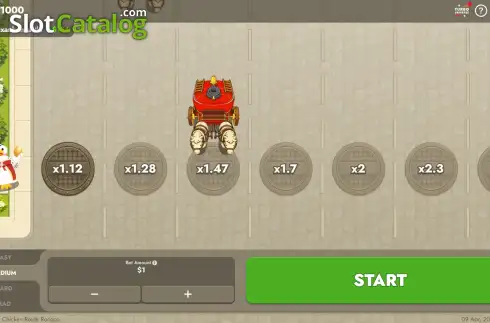 Скрин2. Chicken Route: Ro-co-co слот