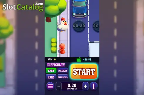 Скрин2. Chicky Road слот