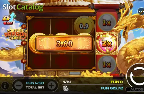 Скрин3. Fortune Dragon Coins слот