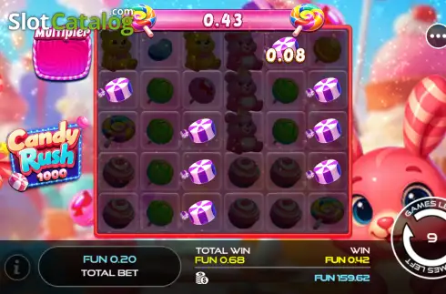 Скрин3. Candy Rush 1000 слот